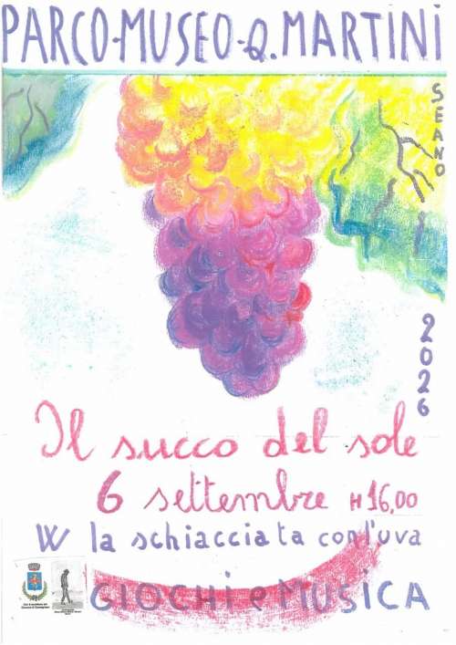 Il succo del sole: festa della schiacciata con l\'uva al Parco Museo Q.Martini di Seano