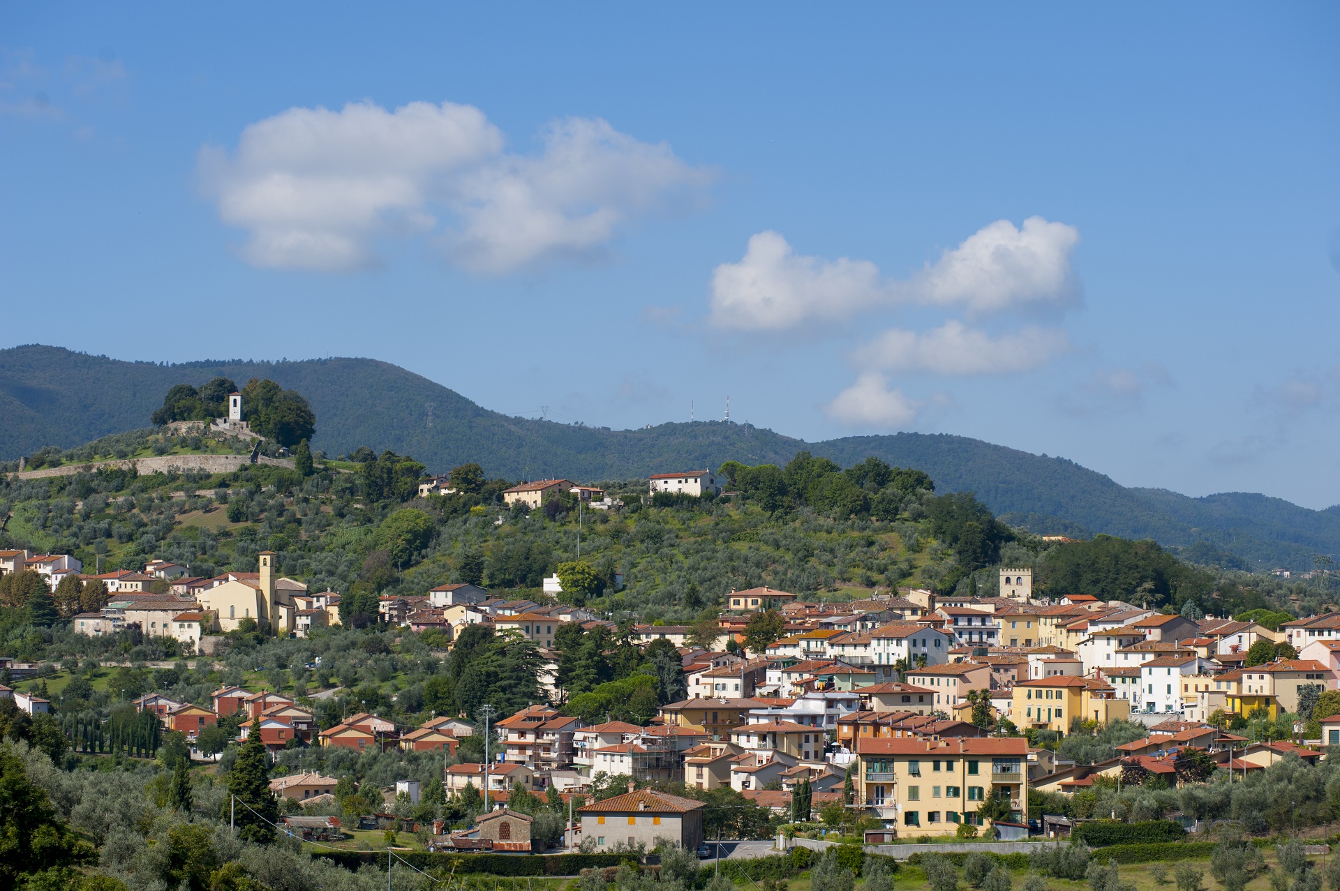 Veduta di Carmignano